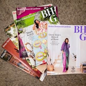 Better Homes & Gardens BGH (2023 7 Issues) Drew Barrymore l Mindy Kaling Covers